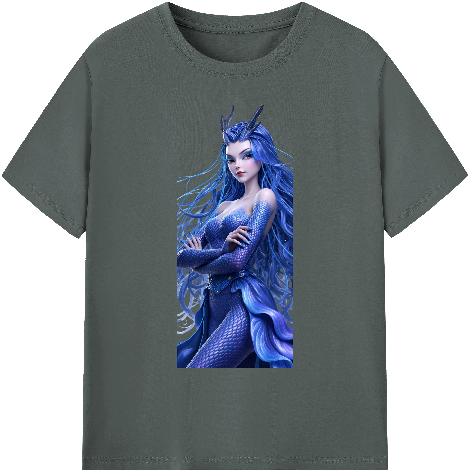 （画像用） Ne Zha 2 ナタ 魔童の大暴れ 綿100％ メンズ半袖Tシャツ｜肌触りやわらか＆通気性
